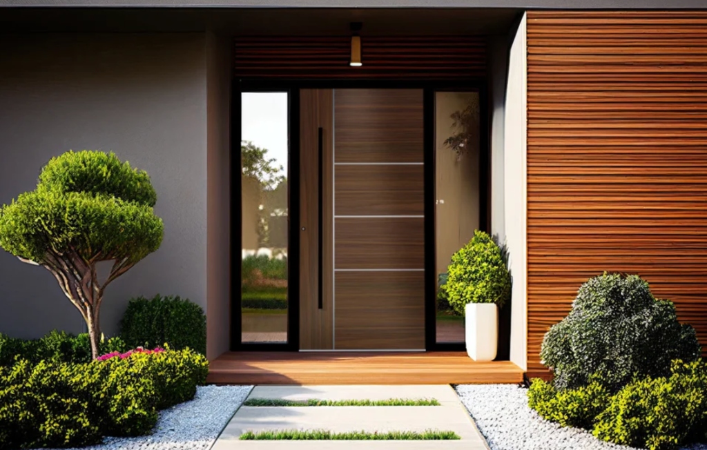 Porte Entrée Aluminium Groke